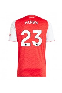 Arsenal Mikel Merino #23 Jalkapallovaatteet Kotipaita 2025-26 Lyhythihainen